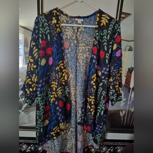 LuLaRoe Multicolor Floral Cardigan